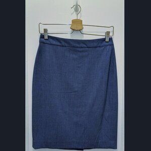 Banana Republic Pencil Skirt, Blue, Size 0